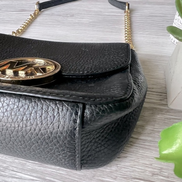 MICHAEL KORS fulton leather small crossbody bag EUC - Picture 7 of 16